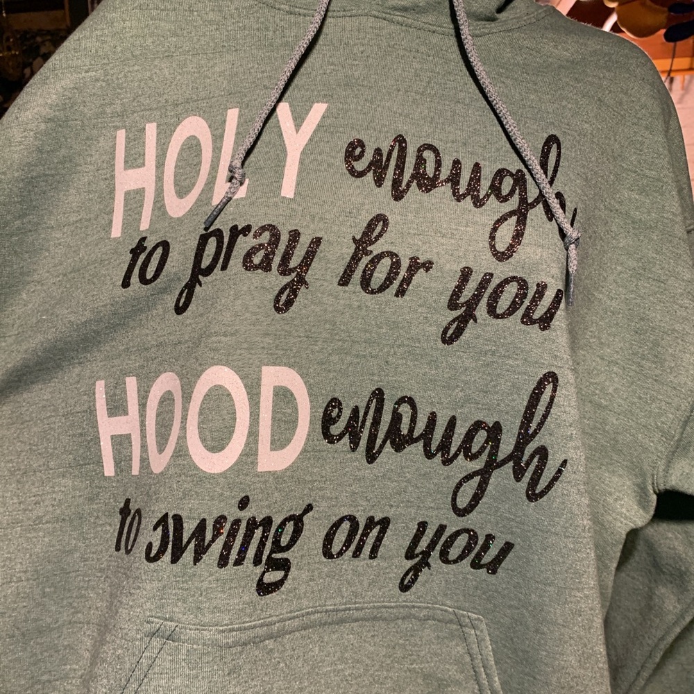 Holy enough to pray for you